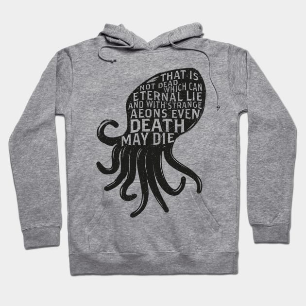 Cthulhu Quote Hoodie by the50ftsnail